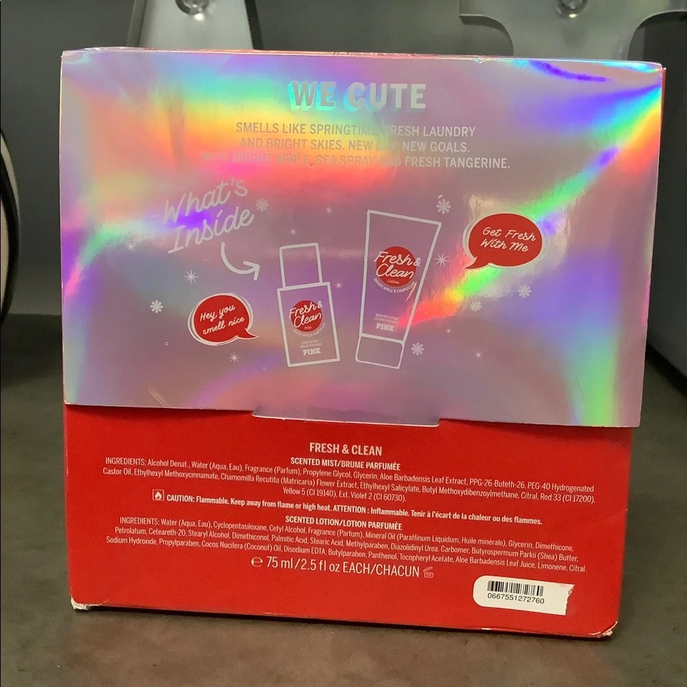 FRESH AND CLEAN GIFT SET BY‎ PINK